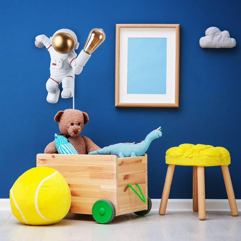 aplique de pared infantil